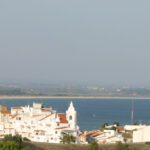 Clifftop and coastline view near Lagos in the Algarve