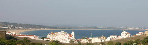 Clifftop and coastline view near Lagos in the Algarve